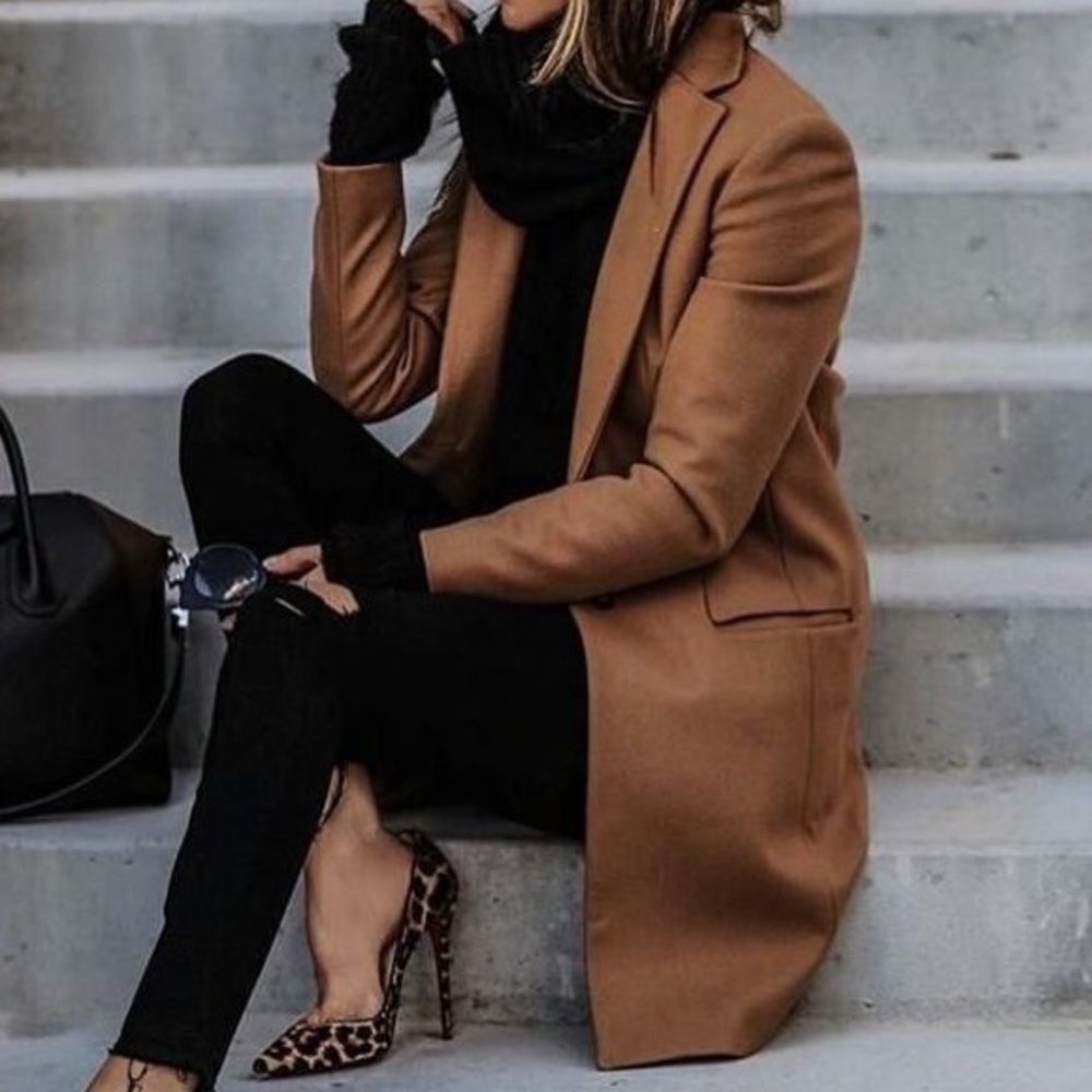 J. crew regent coat size 2